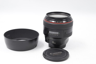 Pre-Owned - Canon EF 50Mm F1.0 L USM 200-DAY WARRANTY.