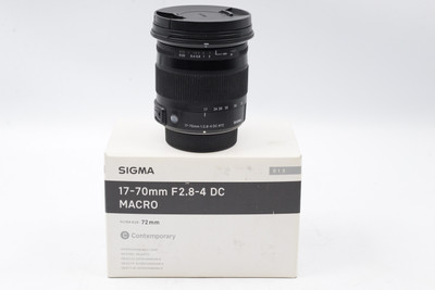 Pre-Owned Sigma - 17-70mm F/2.8-4 DC Macro C OS HSM Lens For Nikon