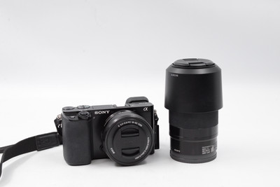 Pre-Owned - Sony Alpha a6100 Mirrorless Digital Camera with 16-50mm and 55-210mm