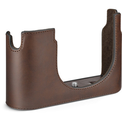 Leica - Q3 Protector Leather Case (Dark Brown)