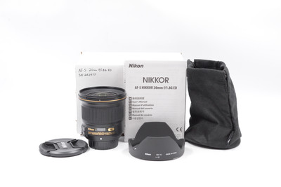 Open Box - Nikon AF-S FX 20mm f/1.8G ED Nano