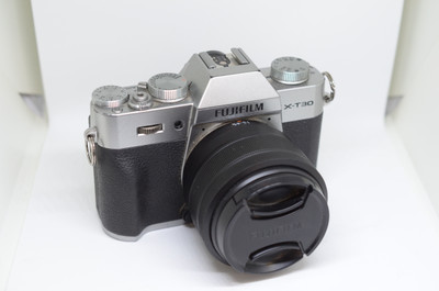 Pre-Owned - Fujifilm X-T30 Mirrorless Digital Camera With XC 15-45mm Lens