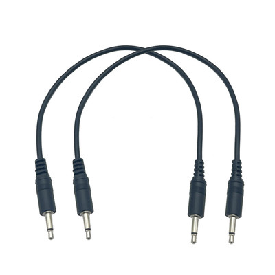 Seadream 3.5mm Mono Aux Cable;2Pack 1/8" Male TS Plug to 1/8" 3.5mm Male Mono Jack Audio Cable (12inch)