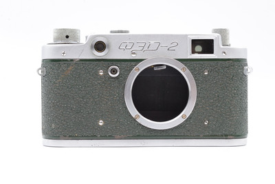 *AS-IS* - FED-2 Rangefinder Soviet 35mm Film Camera (Body Only)