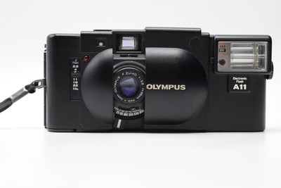 Pre-Owned - Olympus XA pocket film camera w/A11 flash attachment