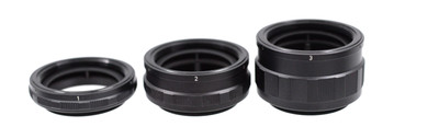 Pre-Owned - Pentax M42 Screw Mount Macro Extension Tube Set I II & III w/ Case