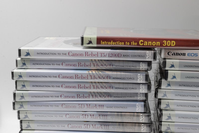 Canon DVD Bundle (32 DVD's)