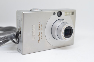 Pre-Owned - Canon Powershot SD1000 Silver. 100-DAY WARRANTY