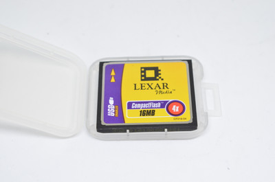 Pre-Owned - Assorted 16mb CF Memory Card (1 Card)