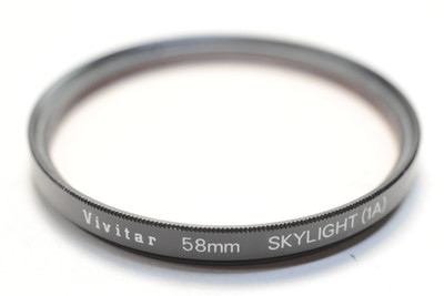 Pre-Owned - Vivitar Skylight(1A) 58mm Filter