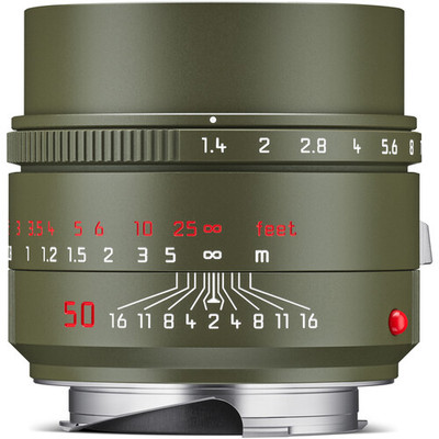 Leica - Summilux-M 50mm f/1.4 ASPH. Lens (Leica M, Safari Green)