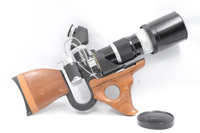 Pre-Owned - Leica Leitz Sabre Rifle Stock w/ Leica M1,Earnst Leitz GmbH Wetzlar Teylt 400mm f/5, E. Leitz Wetzlar adapter and viewfinder