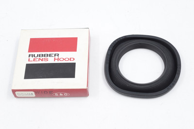Old-Stock S&O Folding Rubber Lens Hood 55mm