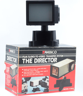 Pre-Owned - Ambico V-0612 The Director Film/Slides-To-Video Transfer System Converter In Box