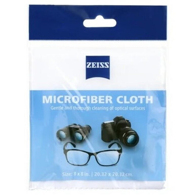 Zeiss Microfiber 8 x 8 in. Eyeglass Lens Cleaning Cloth