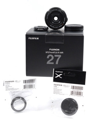 Pre-Owned - Fujifilm XF 27mm f/2.8 R WR Lens