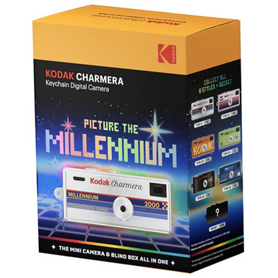 Kodak Charmera Millenium Edition Digital Camera W/ 32GB Delkin SD Card (Single Blind Box)
