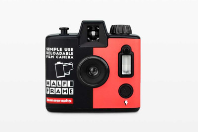 Lomography Half-frame Simple Use Reloadable Film Camera Black & White