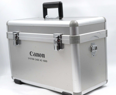 Pre-Owned - Canon System Case HC-1000 Metal Hard Shell Made in Japan