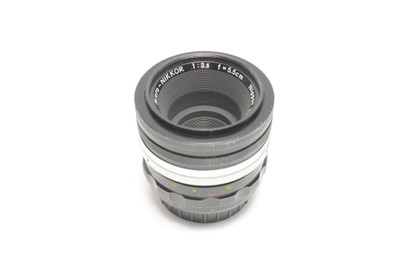 Pre-Owned - Rare Nippon Kogaku Micro-NIKKOR 5.5cm 55mm f/3.5 Lens Nikon F Mount Vintage