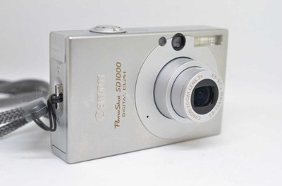 Pre-Owned - Canon Powershot SD1000 Silver. 100-DAY WARRANTY