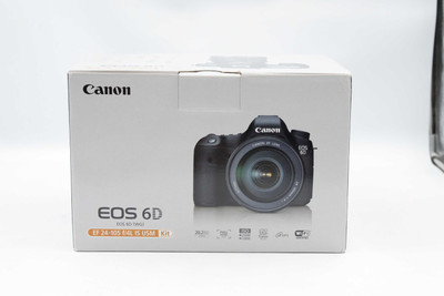 OPEN BOX - EOS 6D DSLR w/ 24-105mm f/4L IS USM AF Lens