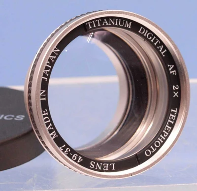 Pre-Owned - TITANIUM DIGITAL AF 2X TELEPHOTO LENS 49-37