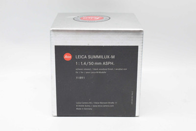 Leica Box only for Leica Summilux M 50mm F 1.4 ASPH