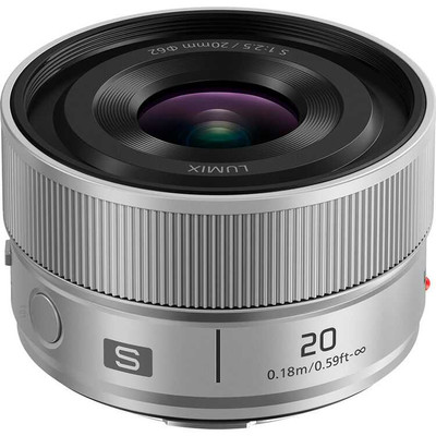 Panasonic - LUMIX S 20mm f/2.5 Lens (L-Mount, Silver)
