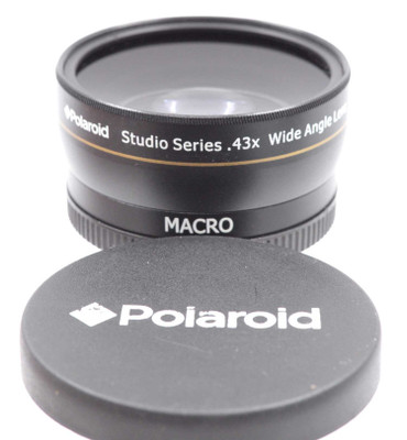 Pre-Owned - Polaroid Studio Series .43x Wide Angle Lens 58mm w/ bag and covers