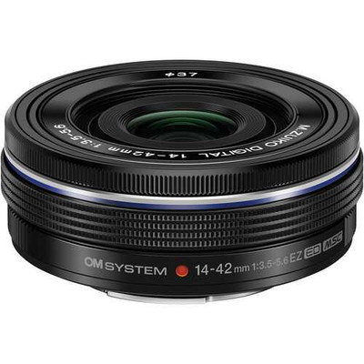 OM SYSTEM M.Zuiko Digital ED 14-42mm f/3.5-5.6 EZ Lens (Black)