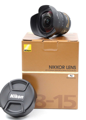 Pre-Owned - Nikon AF-S Fisheye NIKKOR 8-15mm f/3.5-4.5E ED Lens