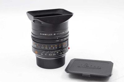 Pre-Owned Leica - Summilux 28mm f/1.4 M ASPH. Lens 2 YEARS ACCIDENTAL WARRANTY