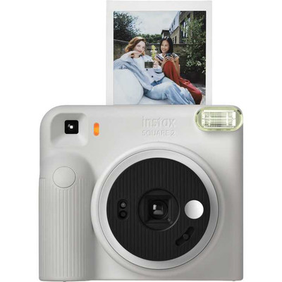 FUJIFILM - instax SQUARE 2 Instant Film Camera (Misty White)