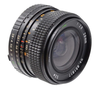 Pre-Owned - AUTO Rokunar MC f2.8 28mm Minolta Mount