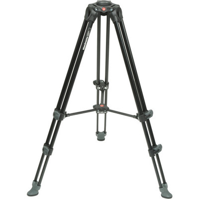 Manfrotto - MVT502AM Aluminum Telescopic Twin Leg Video Tripod