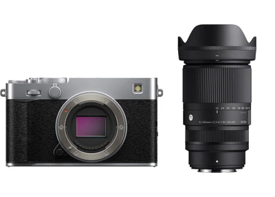 Fujifilm X-M5 Mirrorless Camera (Black) with Sigma 16-300mm f/3.5-6.7 DC OS Contemporary Lens (Travel Kit)