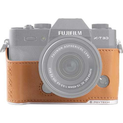 PGYTECH Leather Camera Case for FUJIFILM X-T30 (Clay Brown)