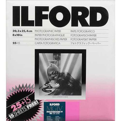 Ilford - 8X10 ,40Sh Glossy Mg4rc