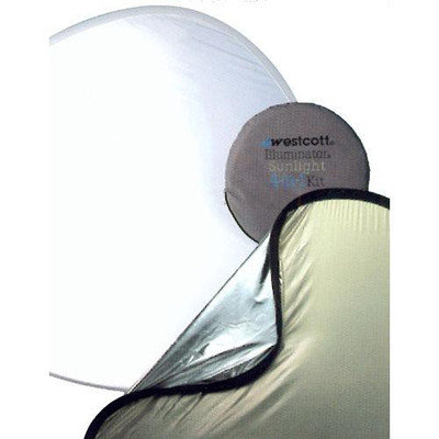 Westcott - 1021 30-Inch 4-In-1 Sunlight/Silver Reflector Kit