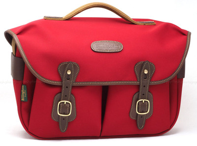 Billingham Hadley Pro Bag (Burgundy with Chocolate Leather Trim)