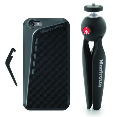 Manfrotto - KLYP+ Case, Kickstand, and Mini Tripod for iPhone 6