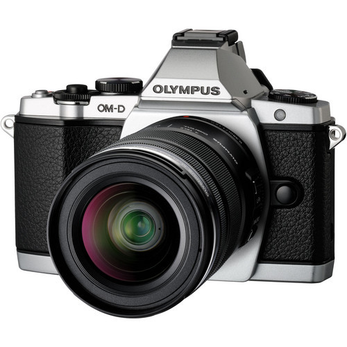 Pre-owned - OM-D E-M5 Mirrorless Camera w/ 12-50mm (Silver)