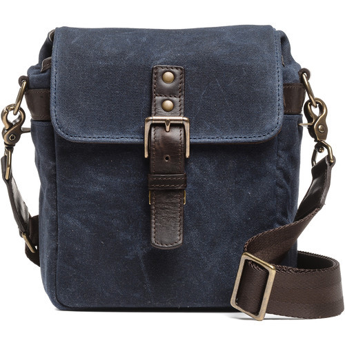 ONA Bond Street Waxed Canvas Camera Bag (Oxford Blue)