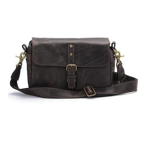 ONA The Bowery Leather/Canvas Smoke/ Dark Truffle