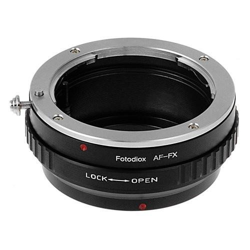 Fotodiox Lens Mount Adapter - Sony Alpha A-Mount (and Minolta AF) DSLR Lens to Fujifilm Fuji X-Series Mirrorless Camera Body, with Built-In Aperture Control Dial