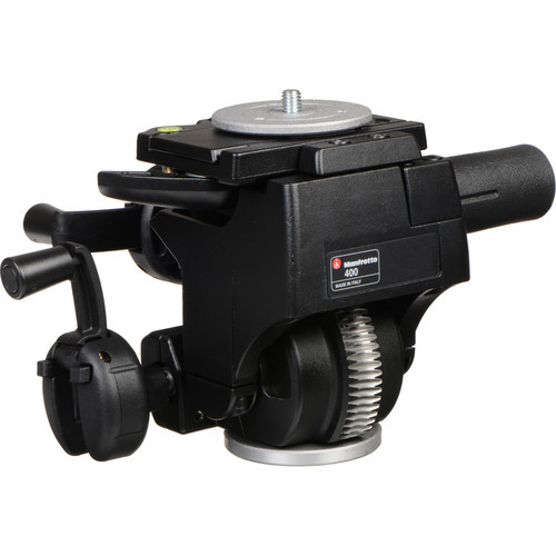 Manfrotto 400 Deluxe Geared Head (Quick Release) - Supports 22 lbs (10kg)