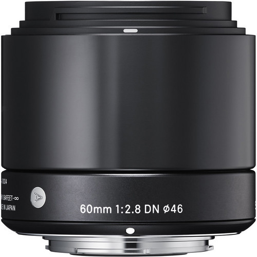 60mm F/2.8 DN Lens For Micro Four Thirds (Black)