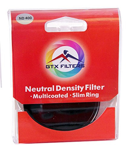 GTX FILTERS  X Series ND400 82mm Camera Lens Neutral Density Filter