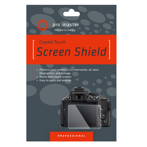 Promaster Crystal Touch LCD Screen Shield for Fuji XT10